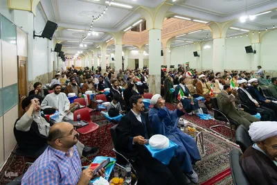 مراسم عمامه‌گذاری طلاب حوزه علمیه اصفهان