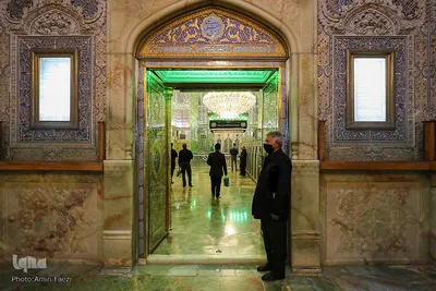 مراسم احیای شب بیست و یکم ماه رمضان در حرم شاهچراغ (ع)