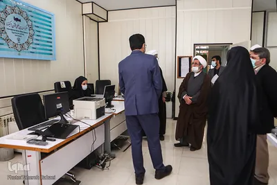 بازدید حجت الاسلام والمسلمین زارعان