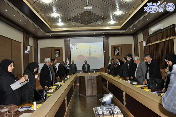 نشست خبری هئیت رئیسه دانشگاه مازندران