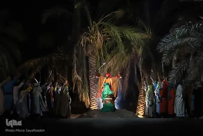 نمایش بزرگ آستان عشق در اهواز