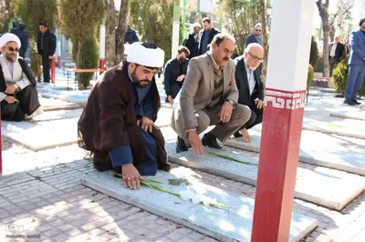 تجدید میثاق دانشگاهیان استان مرکزی با شهدا‎