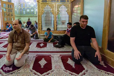 مراسم دعای پرفیض دعای عرفه آستان مقدس امام زاده طاهر
