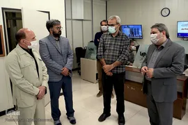 بازدید محمدحسن نامی، رییس سازمان مدیریت بحران کشور از ایکنا