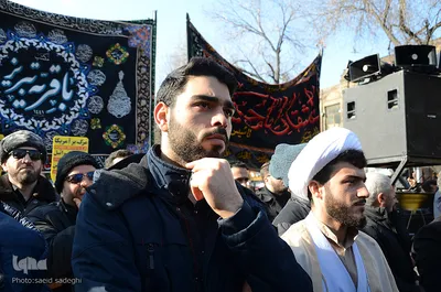 راهپیمایی مردم تبریز در پی شهادت سردار سپهبد شهید قاسم سلیمانی