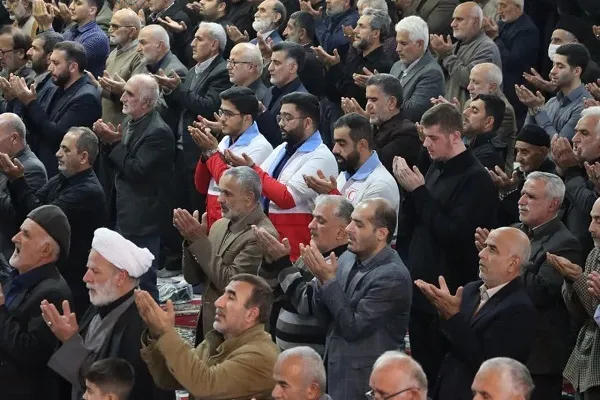 نماز جمعه ساری به امامت حجت‌الاسلام والمسلمین سید حسین شفیعی دارابی، امام جمعه موقت ساری 