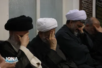 عزاداری روز شهادت امام رضا در دفتر مراجع