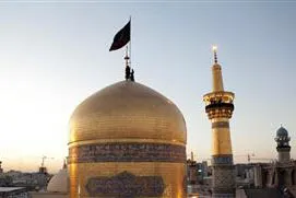 پخش زنده آیین تعویض پرچم بارگاه منور رضوی از شبکه‌های سیما