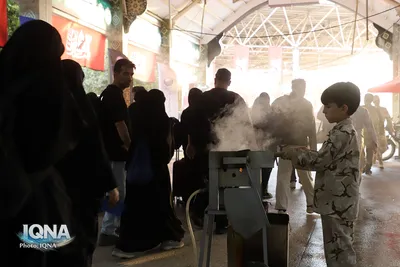 تردد زائران اربعین‌ از مرز بین‌المللی خسروی 