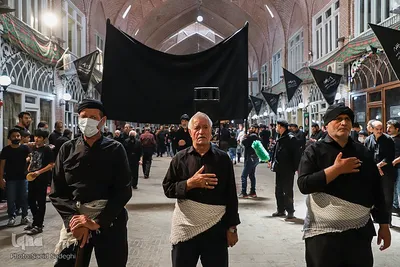 حسینیه ایران؛ تاسوعای حسینی در بزرگ‌ترین بازار سرپوشیده جهان