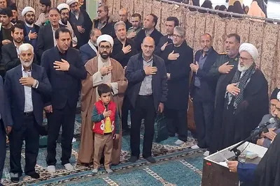 تشییع پیکر مطهر شهید گمنام در میاندوآب