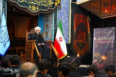 مراسم عزاداری در بقعه متبرکه ابن بابویه قمی (ره)