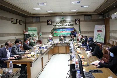 نشست خبری آخوندی مدیرکل منابع طبیعی استان یزد‎‎