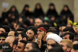 دیدار دانش‌آموزان و دانشجویان با رهبر انقلاب