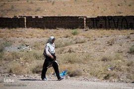 زائران پیاده امام رضا(ع)