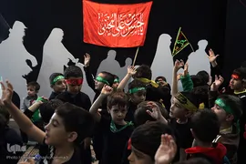 پیاده روی جاماندگان نونهال اربعین حسینی در دانشگاه امام صادق(ع)
