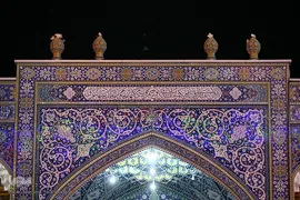 آستان منور حضرت معصومه(س) در شب میلاد کریم اهل بیت، امام حسن(ع)