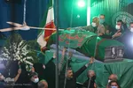 مراسم استقبال مردم نی ریز از پیکر امام جمعه شهر خود‎‎