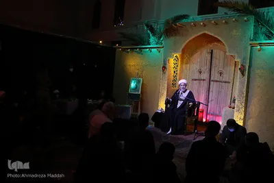 مراسم عزاداری دهه فاطمیه با حضور شهید گمنام‎‎