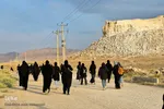 پیاده‌روی جاماندگان اربعین به سوی کربلای ایران