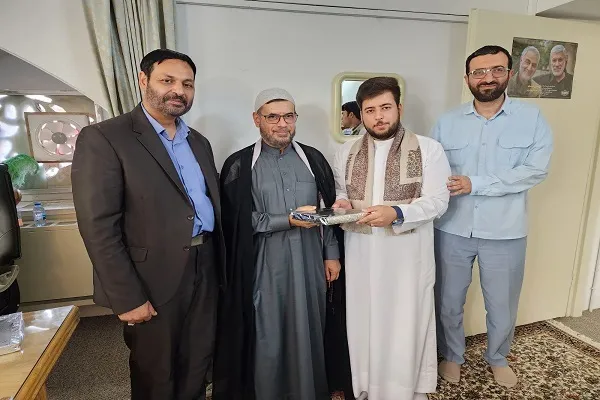 العتبتان الحسينية والرضوية تتعاون في مجال تنظيم المعارض الدولية للقرآن + صور