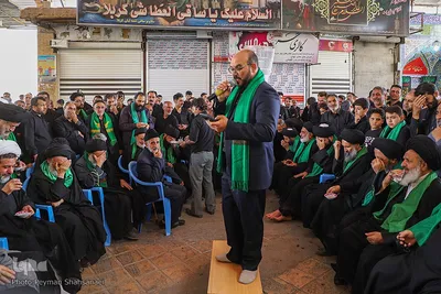 دسته عزاداری سادات و روحانیون شهرستان خمینی شهر