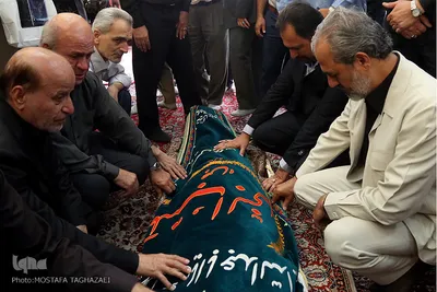 مراسم تشییع پیکر خادم القرآن مرحوم «غفور آقازاده سلطانی» بنیان‌گذار دارتحفیظ القرآن الکریم