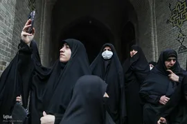مراسم تشییع پیکر مطهر آیت‌الله امامی کاشانی