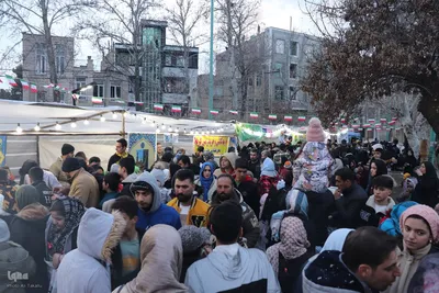 جشن «مهمونی کیلومتری عید نیمه شعبان» در ملایر‎