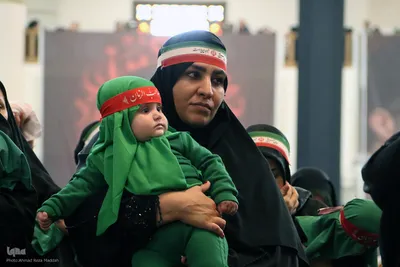 همایش شیرخوارگان حسینی در  حرم مطهر شاهچراغ(ع)