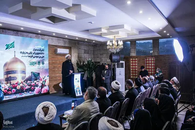 آیین افتتاحیه تشرف ۱۰ هزار دانشجوی زائر اولی به زیارت علی بن موسی الرضا(ع)
