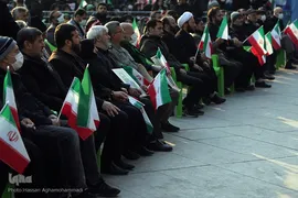مراسم گرامیداشت یوم‌الله ۹دی در میدان امام حسین (ع)