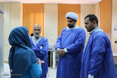 بازدید مدیرکل اوقاف و امور خیریه استان مرکزی از مرکز درمان ناباروری جهاددانشگاهی استان/عکاس:طاها نظیری