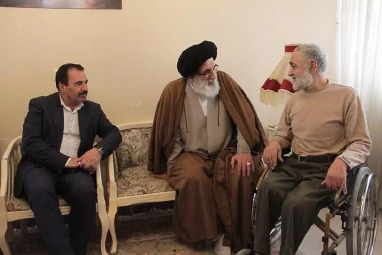 دیدار امام جمعه کرج با جانبازان «حسن پرهیزکار» و «مهرداد سرخوش»