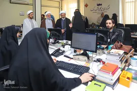 بازدید مدیر حوزه‌های علمیه خواهران کشور از ایکنا