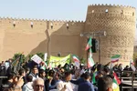 اجتماع دانش آموزان شیرازی در یوم‌الله ۱۳ آبان
