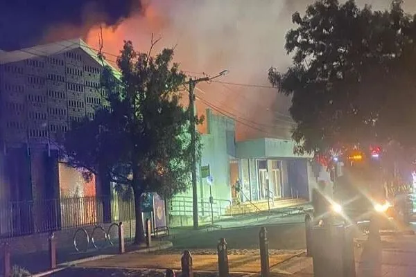 Avustralya'da bir sinagog ateşe verildi
