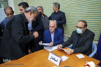 استقرار میز خدمت دستگاه‎های دولتی در مصلی امام خمینی (ره) تبریز‎