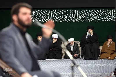 مراسم عزاداری شام شهادت حضرت فاطمه زهرا (س) در حسینه امام خمینی