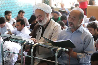 مراسم دعای عرفه در حرم حضرت معصومه(س)