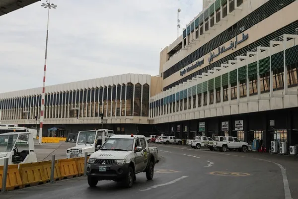 نظامیان ائتلاف بین‌المللی، هدف حمله موشکی به فرودگاه بغداد