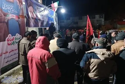 اجتماع مردم روستاهای دهستان بنافت از بخش دودانگه ساری