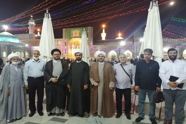 حضور جمعی از فعالان و موکب‌داران اربعین عراقی در ایران