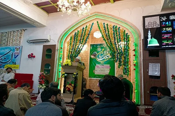 جشن میلاد امام مهدی(عج) در کشمیر