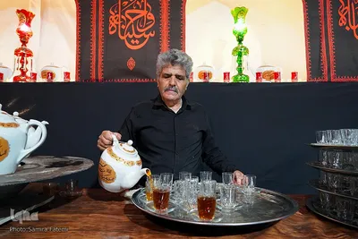 پذیرایی موکب‌های حسینی از عزاداران و شهروندان اصفهانی