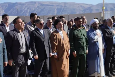 برپایی بیمارستان صحرایی در شهرستان رومشکان