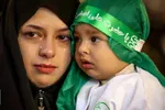 مراسم شیرخوارگان حسینی در خراسان‌شمالی برگزار شد