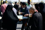 پیادروی جاماندگان اربعین حسینی در نایین