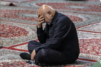 حرم شاهچراغ(ع) در سوگ جوادالائمه(ع)‎‎