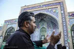 مراسم قرائت دعاي پرفيض عرفه در امامزاده علي بن جعفر صادق(ع) سمنان
